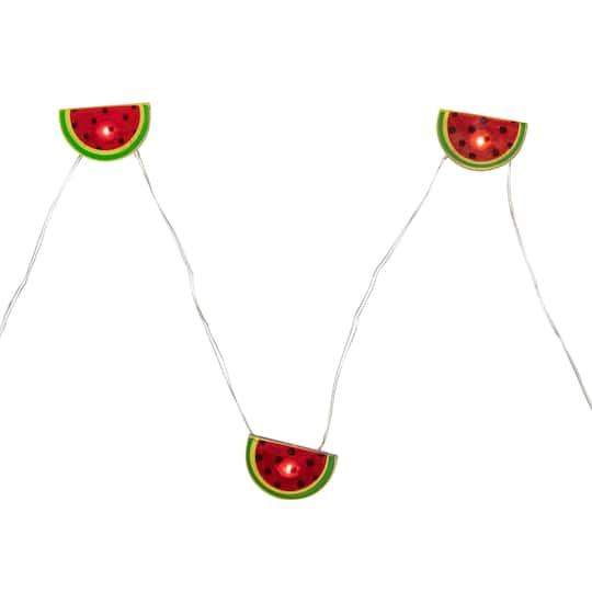10ct. LED Watermelon Fairy Lights Set By Northlight in Red | 46" | Michaels®